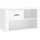 vidaXL Schuhschrank 80 x 35 x 45 cm weiß / weiß