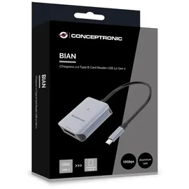 Conceptronic BIAN08G CFexpress 2.0 Typ B Kartenleser USB 3.2 Gen 2,
