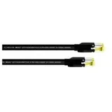 Cordial 15574 RJ45 Patchkabel CAT 7a S/FTP 0.30 m Schwarz PUR-Mantel 1 St.