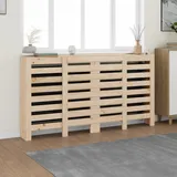 vidaXL Heizkörperverkleidung 210x21x85 cm Massivholz Kiefer - Braun