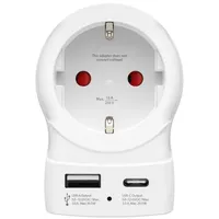 Hama Reiseadapter 20 W Weiß 1 St.