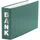 Livepac-Office Bankordner DIN 140x250 mm Grün 3 St.