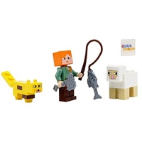 LEGO Minecraft: Alex with Ocelot, Sheep and Fish Combo Pack