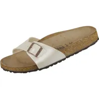 Birkenstock Madrid Vegan Birko-Flor schmal graceful pearl white 38