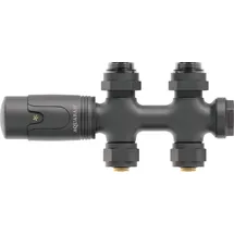 Aquabad® Multiblock Heizkörperthermostat 50mm Mittelanschluss Anthrazit