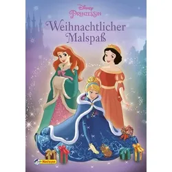 NELSON 511615 Disney Prinzessin: Weihnachtlicher Malspaß