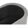 Beliani Polsterbank Hayward Hellgrau 98 x 40 x 48 cm