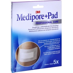 MEDIPORE+Pad 3M 10x10cm 3566NP Pflaster