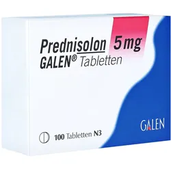 Prednisolon 5 mg GALEN Tabletten 100 St