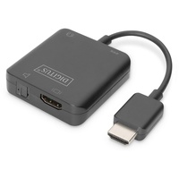 Digitus 4K HDMI® Audio Extraktor für HDMI® / Stereo