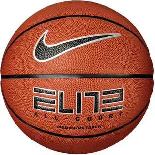 Nike Elite All Court 8P 2.0 Indoor/Outdoor Basketball amber/black/metallic 7
