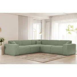 Fun Möbel Ecksofa CELES PREMIUM in Sven