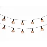Luxform LED-Lichterkette Solar 3,8 m Transparent
