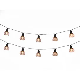 Luxform LED-Lichterkette Solar 3,8 m Transparent