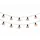 Luxform LED-Lichterkette Solar 3,8 m Transparent
