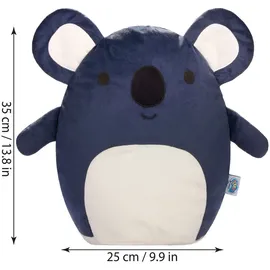 squishbrubies Kody der Koala - 35 cm Kuscheltier - Superweiches Stofftier - Plüschtier zum Kuscheln, Verschenken und Sammeln - Dunkelblau