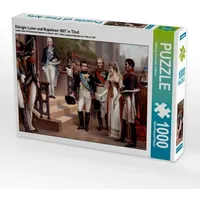Calvendo Königin Luise und Napoleon 1807 in Tilsit Puzzle