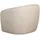 bene living Loungesessel Loconia Polyester 89 x 76 x 87 cm Beige drehbar mit Kissen