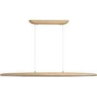 Searchlight Kenzie 1-flg. 6 cm Holz/beige/braun