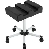 estabeter Pediküre Hocker, Beinauflage Höhenverstell Von 45cm-65cm, Fußstütze Fußhocker für Salons, Spa - Costway