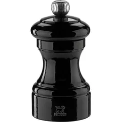 Peugeot Bistro Pfeffermühle 10 cm Schwarz lackiertes Holz