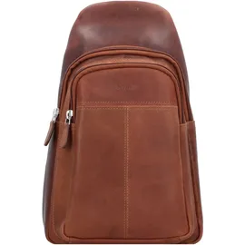 Esquire Dallas Umhängetasche Leder 20 cm braun