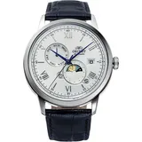 Orient Bambino Sonne & Mond Automatik Herrenuhr - Weiß/Weiß