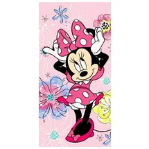 Jerry Fabrics Disney Badetuch 70 x 140 cm rosa