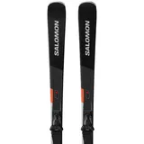 Salomon Ski E S/MAX X7 Ti + M10 GW L80 BLACK/NEON RED/CHROME 170 cm