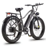 E Mountainbike 1000W Fatbike 26 Zoll Elektrofahrrad 48V 20AH eBike Trekking