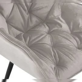 CLP 4er Set Stuhl Tanna Samt