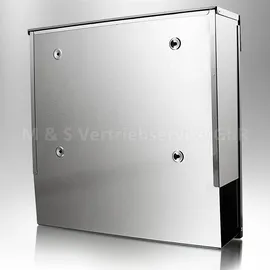 BITUXX MS-13175 Silber inkl. Zeitungsfach