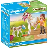 Playmobil Country Pferd mit Fohlen