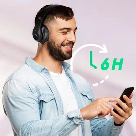 Avizar Audio Over-ear Kopfhörer Schwarz
