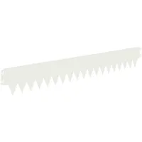 vidaXL Raseneinfassung 103 x 15 cm 20 Stück Weiß
