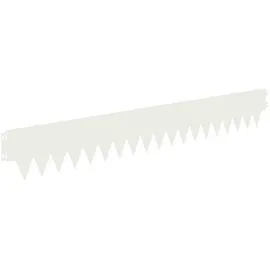 vidaXL Raseneinfassung 103 x 15 cm 20 Stück Weiß
