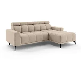 Home Affaire »CAZIE, Designsofa, L-Form, trendige Bubble-Optik,« L-Form mit Wellenunterfederung, Recamiere rechts/links bestellbar