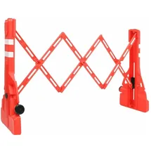 vidaXL Absperrgitter Faltbar 210 x 50 x 105 cm Rot
