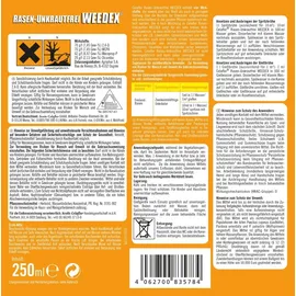 Celaflor Rasen-Unkrautfrei Weedex 250 ml