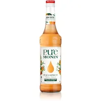 Monin PURE Broskev a Meruňka Konzentrat ohne Zuckerzusatz Geschmack Peach and Apricot 700 ml