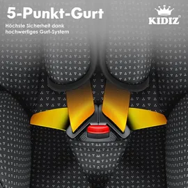 Kidiz Autokindersitz schwarz