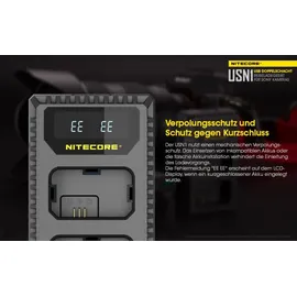 Nitecore USN1 USB-Ladegerät für Sony Cameras