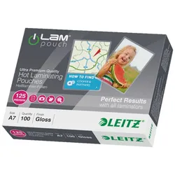 Esselte Leitz 100er-Pack - glänzend - A7 (74 x 105