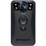 Transcend DrivePro Body 40 128GB 1440p,2K,QHD,60FPS WLAN, Akku, Bluetooth, 2K Dashcam, Schwarz