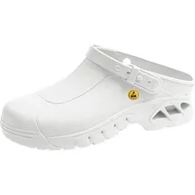 Abeba ESD-Berufsschuhe autoklavierbare Clogs Clog weiß Gr. 43/44