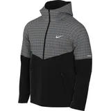 Nike Sphere Miler Wasserabweisende Therma-Fit Laufjacke Für Herren Black/Black/Reflective Silv, L