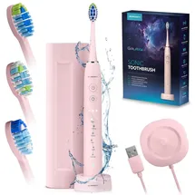 Berdsen Galaxy Schallzahnbürste rosa + Reiseetui