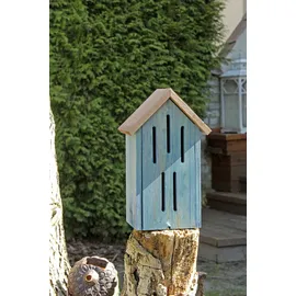 Dobar Schmetterlinghotel 19 x 15 cm blau braun
