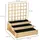 Outsunny 3-stufiges Hochbeet 95 x 95 x 110 cm Braun