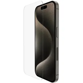 Belkin ScreenForce Tempered Glass Anti-Microbial Screen Protector für Apple iPhone 15 Pro (OVA137zz)